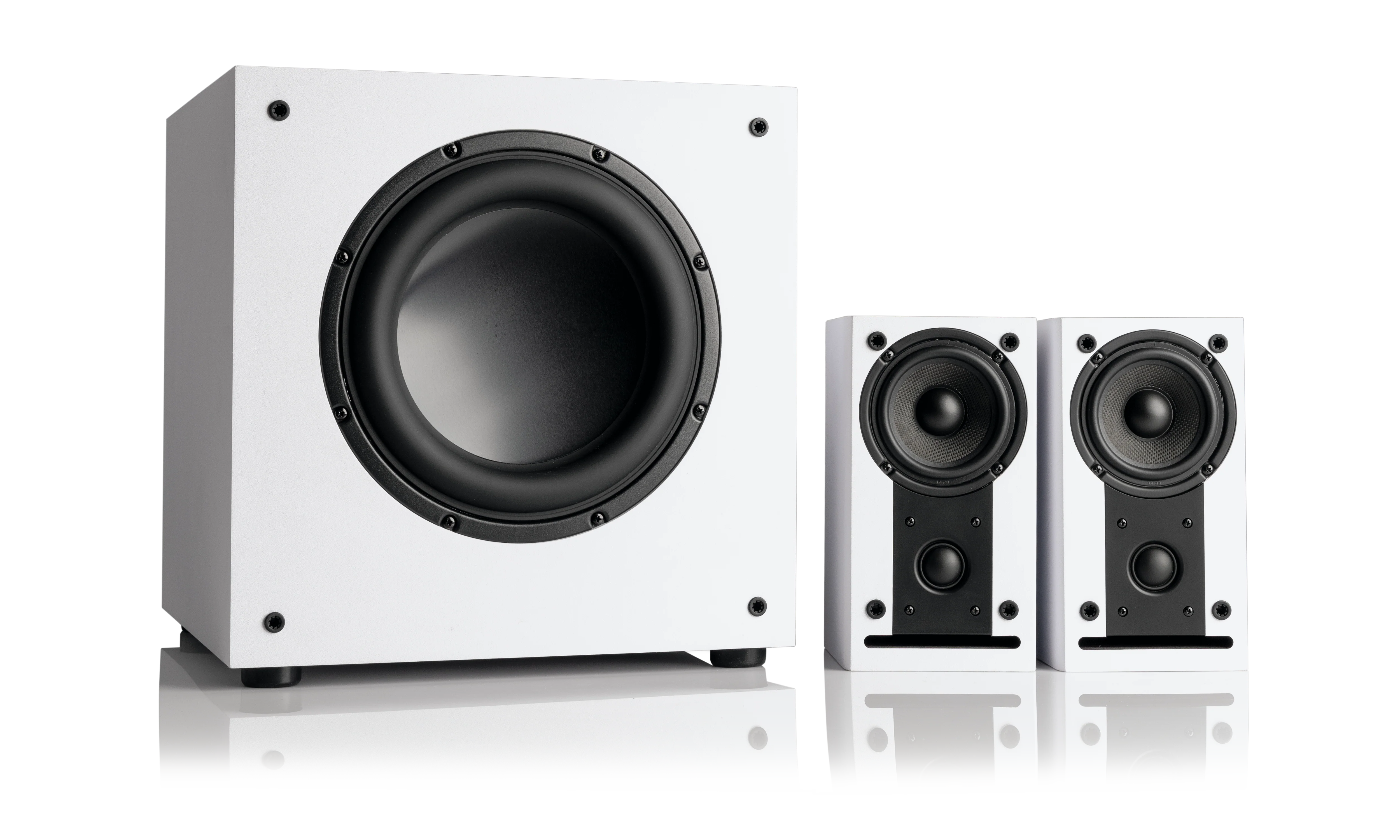 10E CG3M 2.1 STEREO SYSTEM - WHITE