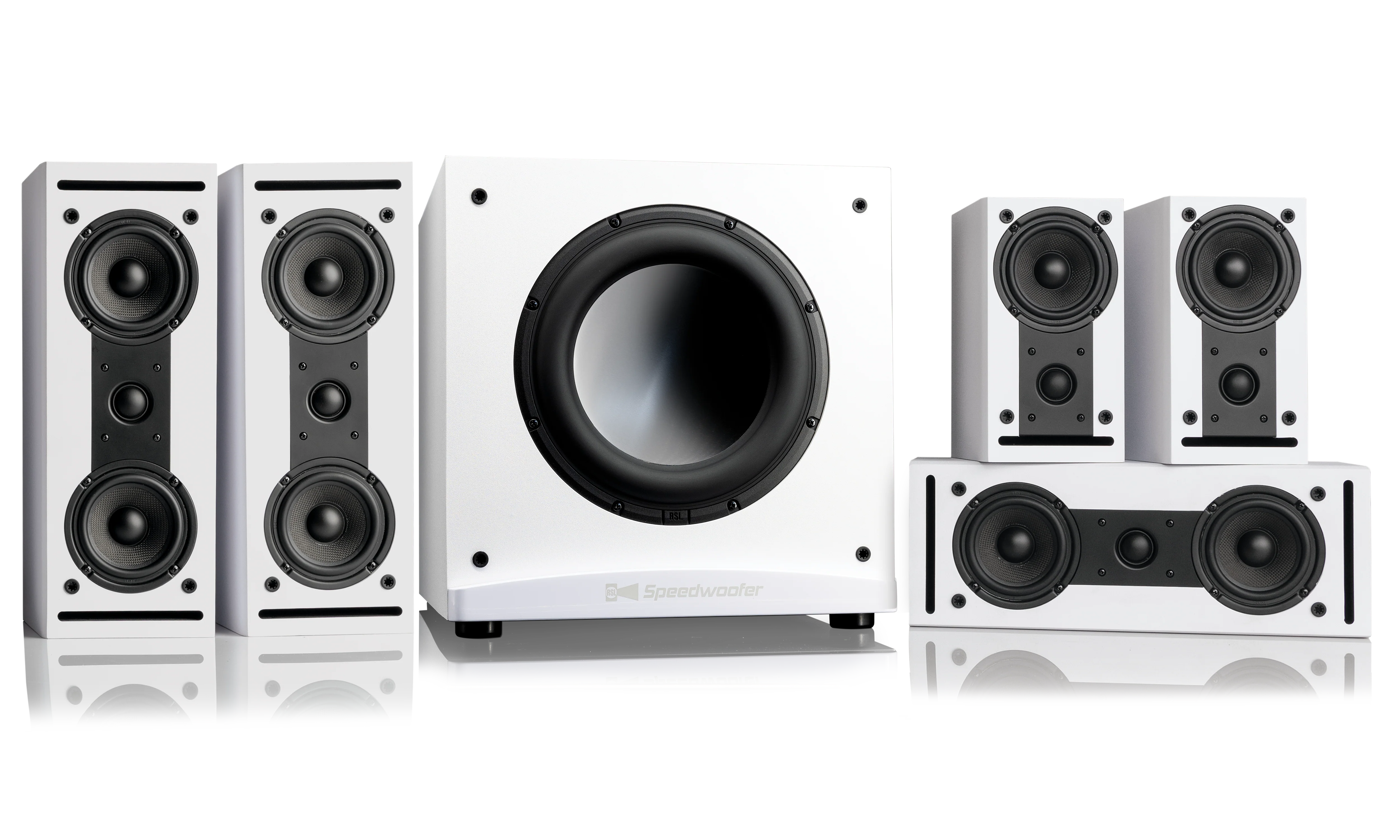 10S MKII CG23M 5.1 HOME THEATER SYSTEM - WHITE
