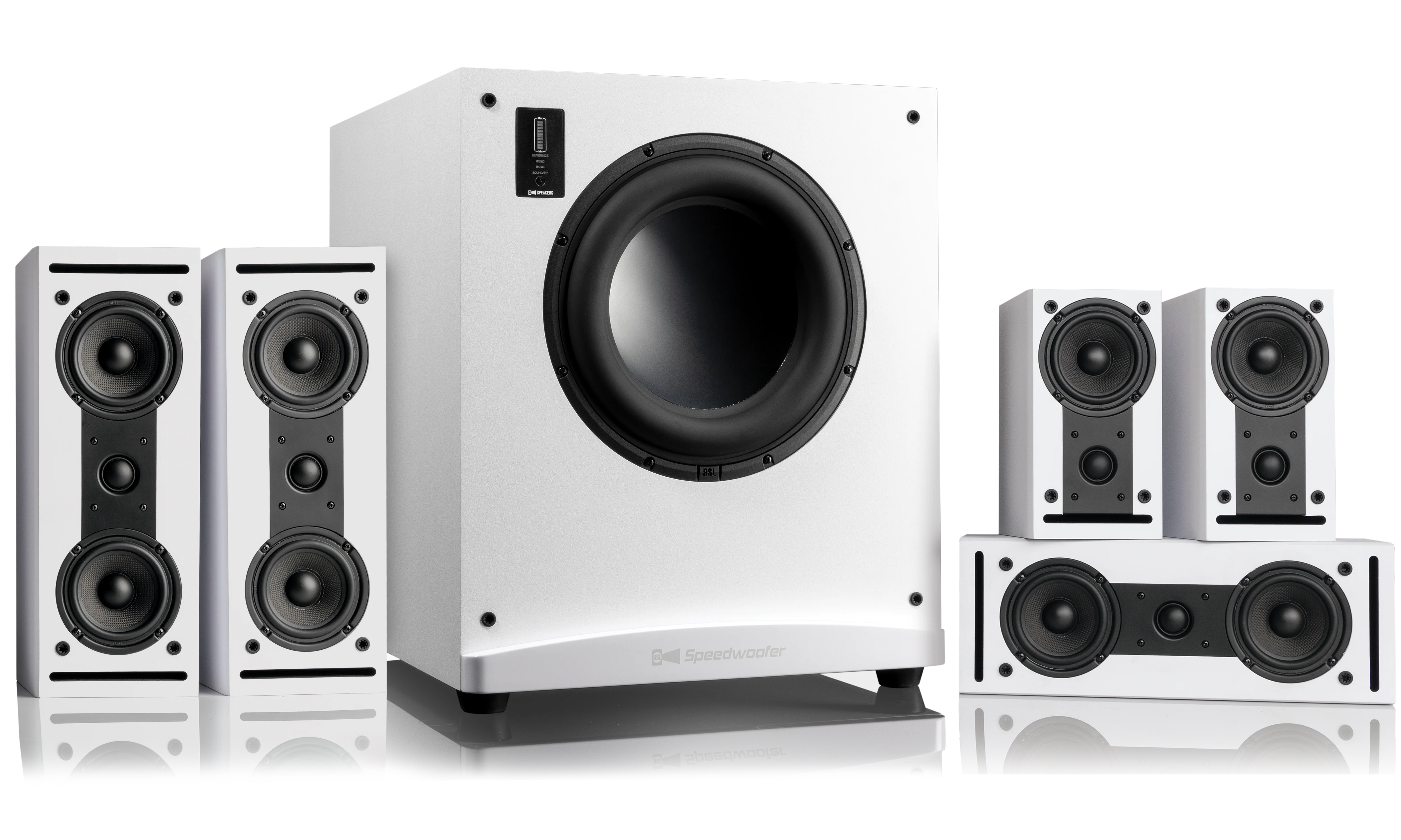 12S CG23M 5.1 HOME THEATER SYSTEM - WHITE