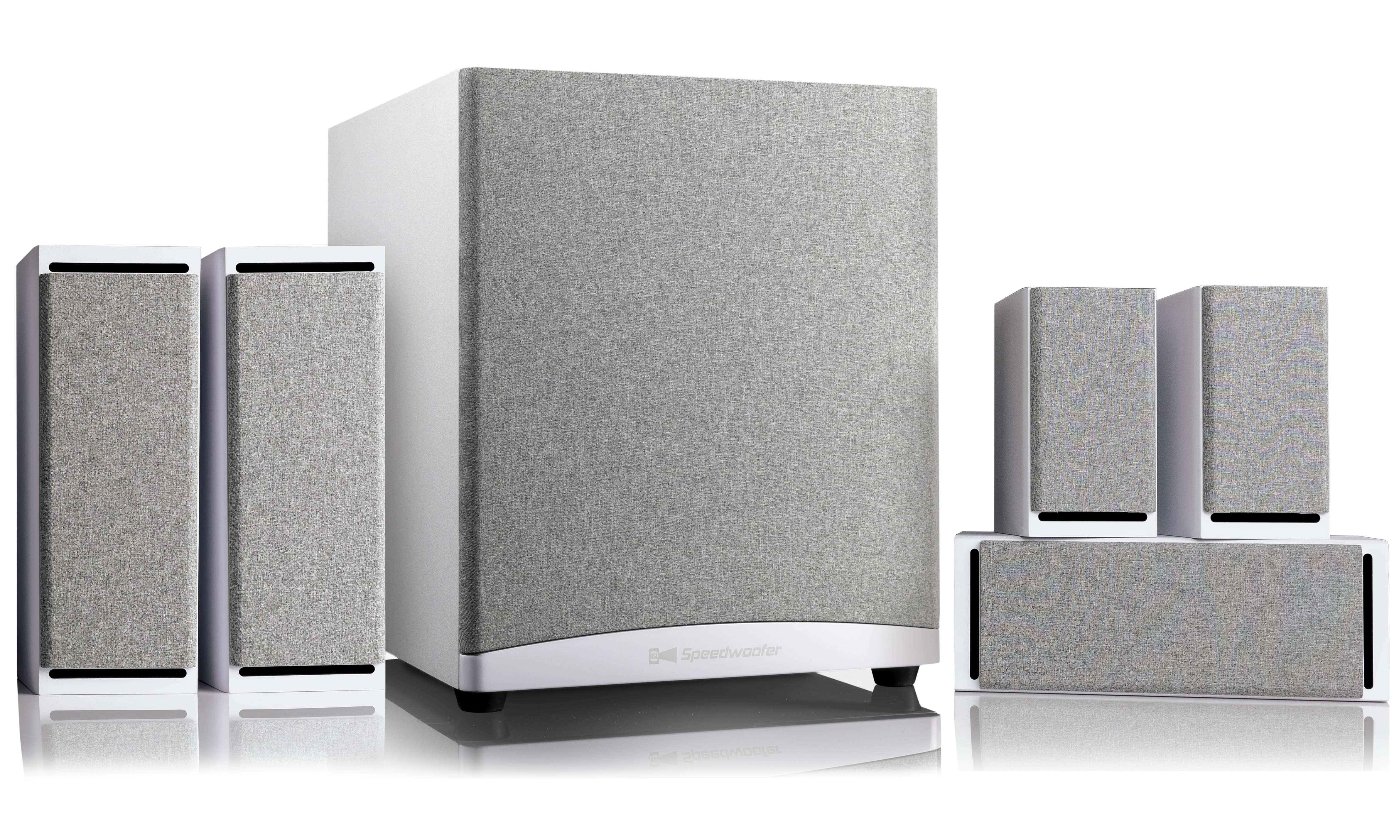 12S CG23M 5.1 HOME THEATER SYSTEM - WHITE - Image 2