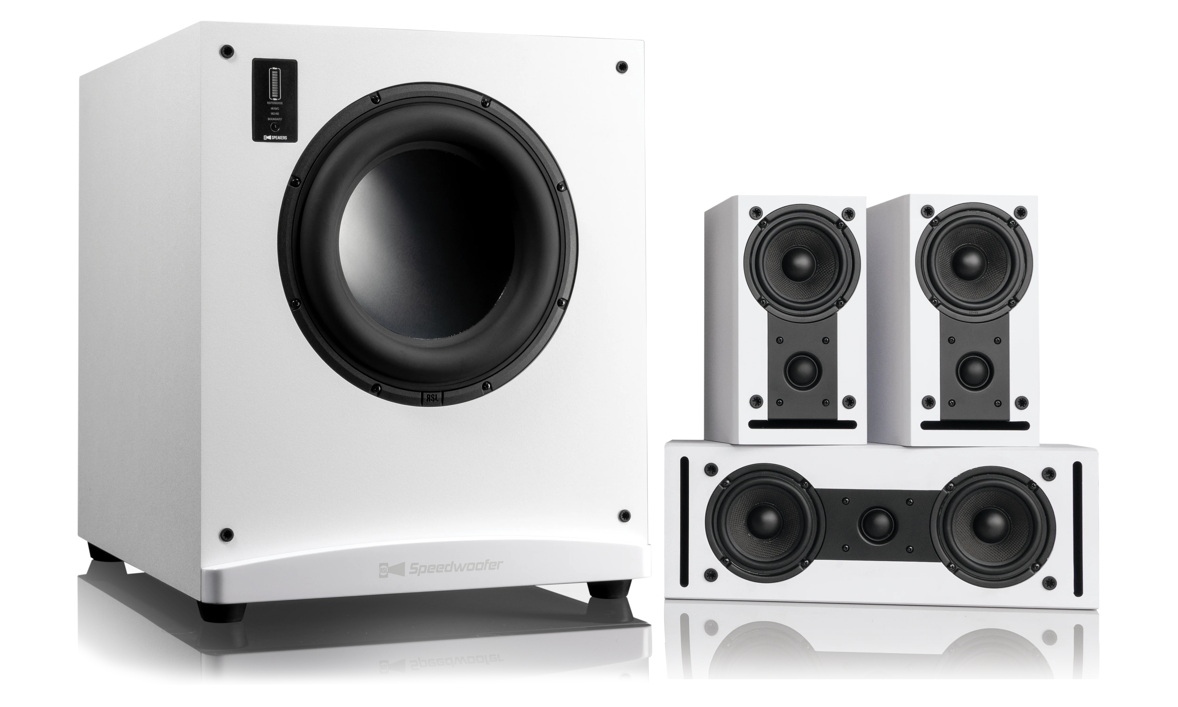 12S CG3M 3.1 HOME THEATER SYSTEM - WHITE