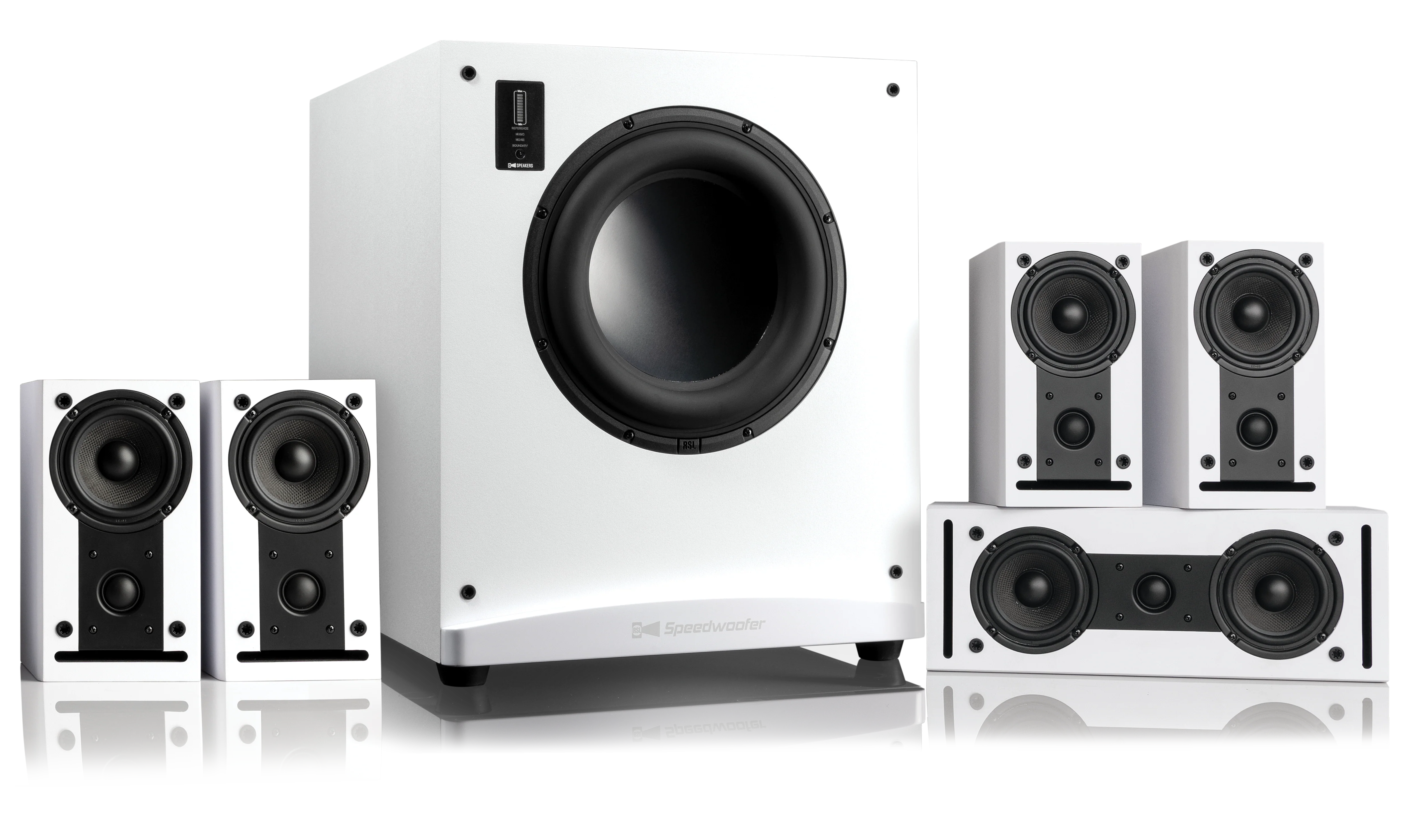 12S CG3M 5.1 HOME THEATER SYSTEM - WHITE