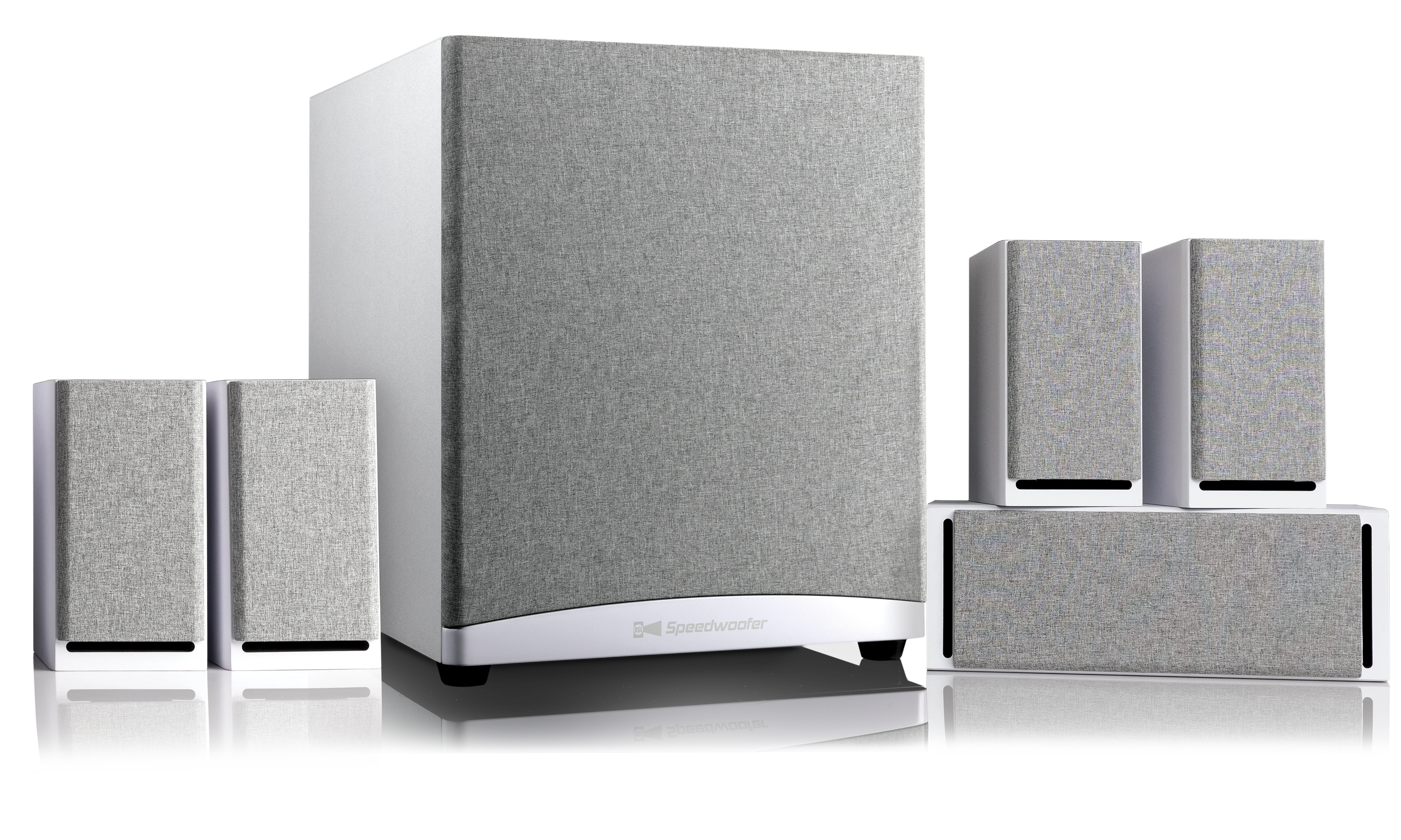 12S CG3M 5.1 HOME THEATER SYSTEM - WHITE - Image 2