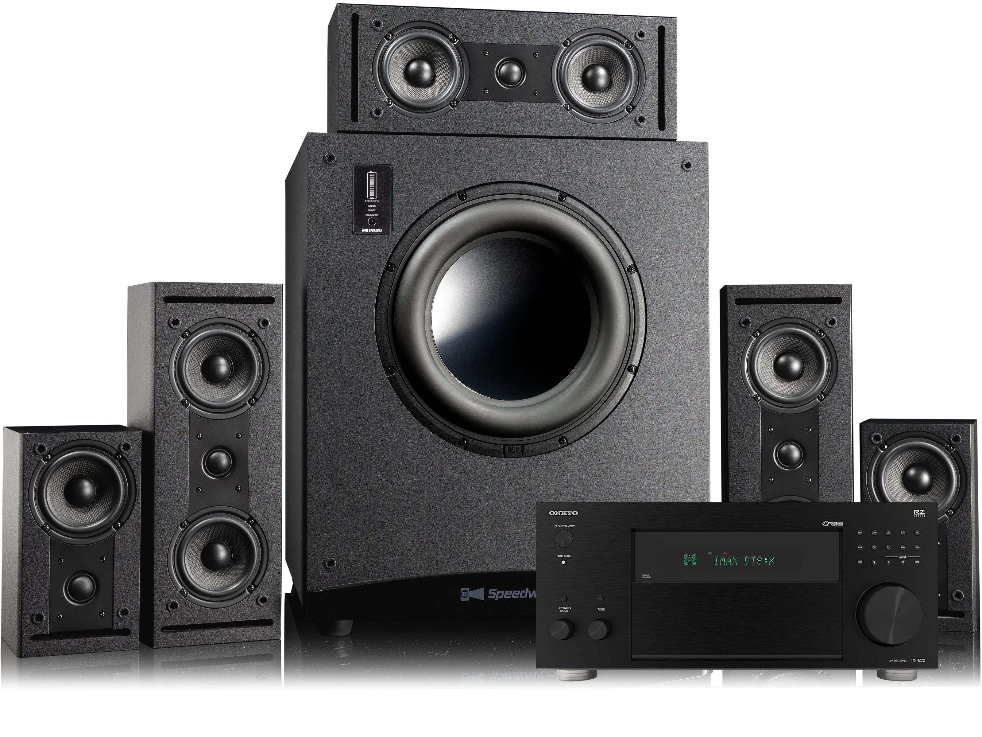 12S MKII CG23M 5.1 w/ ONKYO RZ70 - CLOSEOUT!