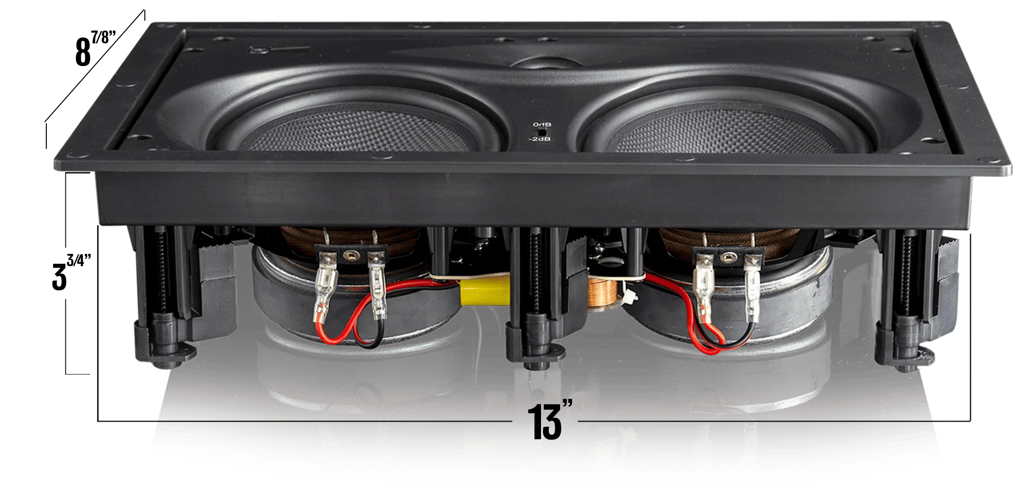 W25E Edgeless In-wall Speaker - Image 7
