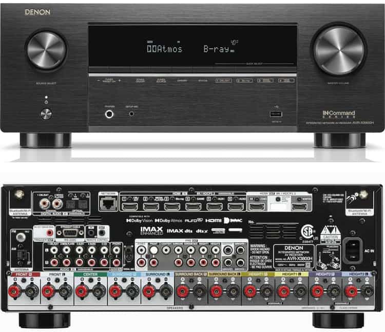 Denon AVR-X3800H (9.4 Ch. 105W 8K) - Image 3