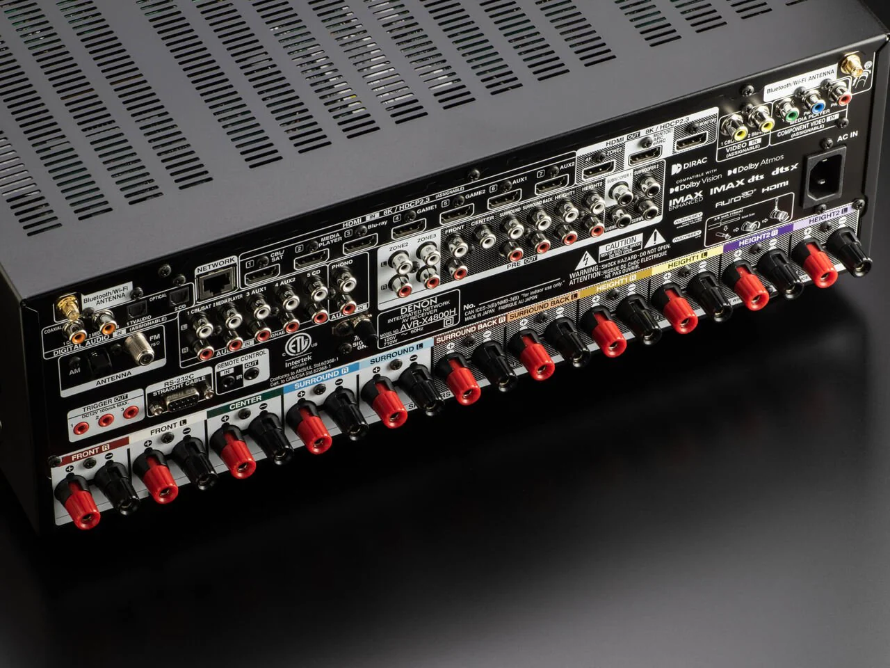 Denon AVR-X4800H (9.4 Ch. 125W 8K) - Image 14