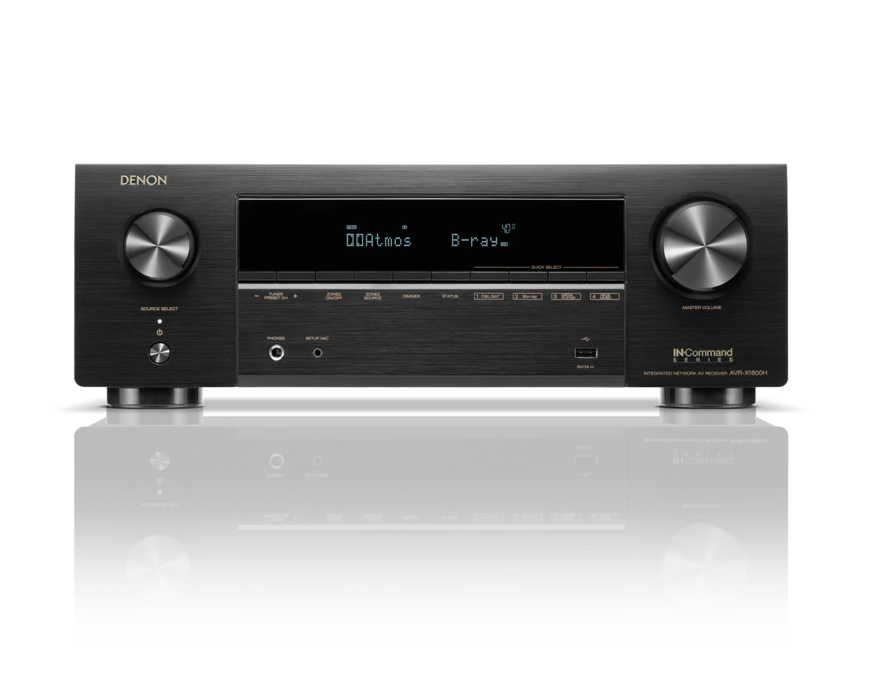 Denon AVR-X1800H (7.2 Ch. 80W 8K) - Image 3